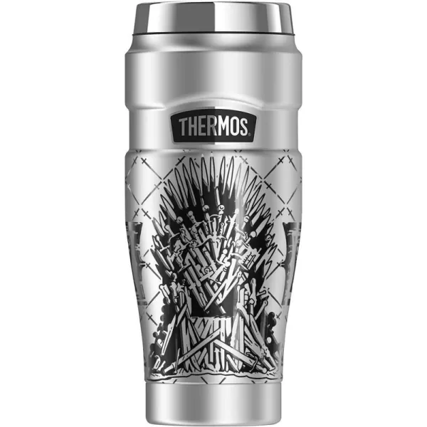 THERMOS Game of Thrones Iron Throne STAINLESS KING Stainless Steel Travel Tumbler Vacuum insulated amp Double Wall 16oz16 oz Tumbler IRON THRONE