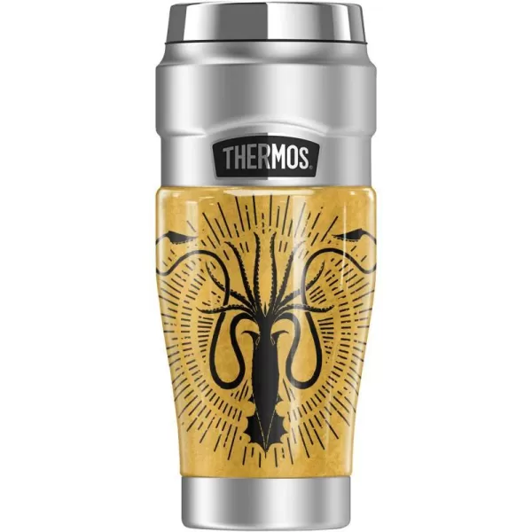 THERMOS Game of Thrones Stannis Baratheon Sigil STAINLESS KING Stainless Steel Travel Tumbler Vacuum insulated amp Double Wall 16oz16 oz Tumbler GREYJOY SIGIL