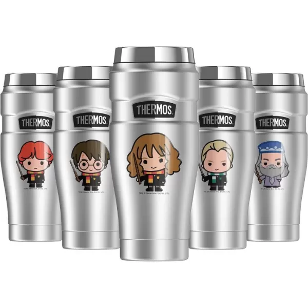 THERMOS Harry Potter Cute Chibi Pattern STAINLESS KING Stainless Steel Travel Tumbler Vacuum insulated amp Double Wall 16oz16 oz Tumbler Hermione