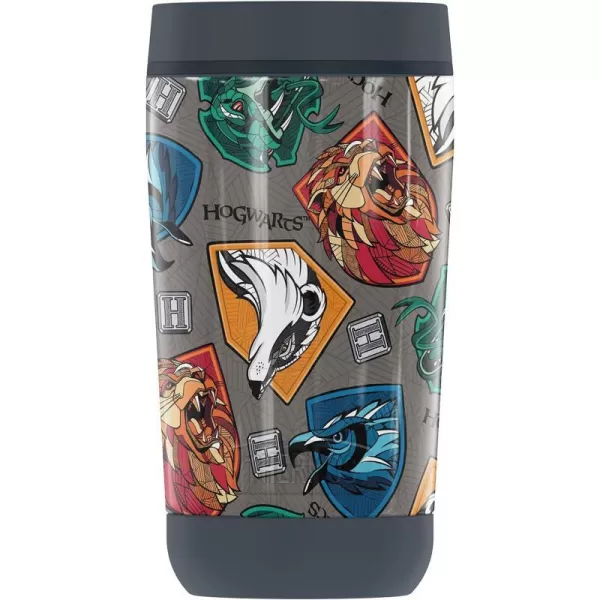 THERMOS Harry Potter Stylized Houses Pattern GUARDIAN COLLECTION Stainless Steel Travel Tumbler Vacuum insulated amp Double Wall 12 oz12 oz Tumbler STYLIZED HOUSES PATTERN