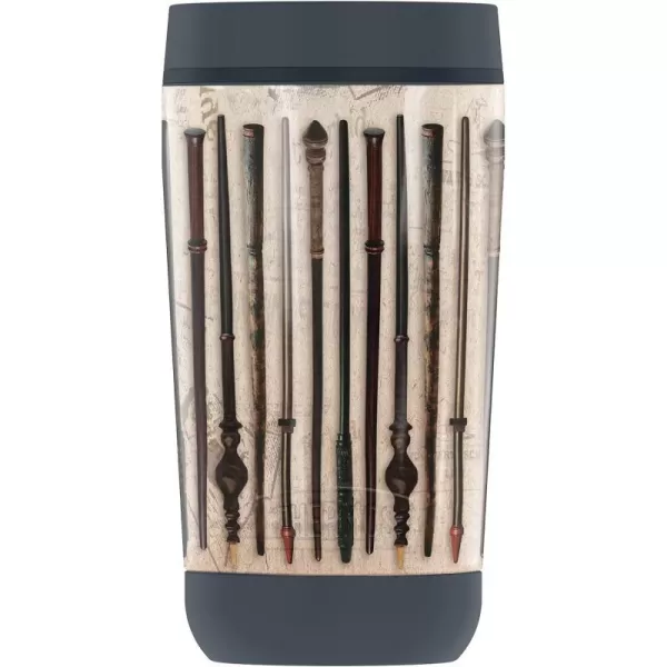 THERMOS Harry Potter Wand Collage GUARDIAN COLLECTION Stainless Steel Travel Tumbler Vacuum insulated amp Double Wall 12 oz12 oz Tumbler WAND COLLAGE