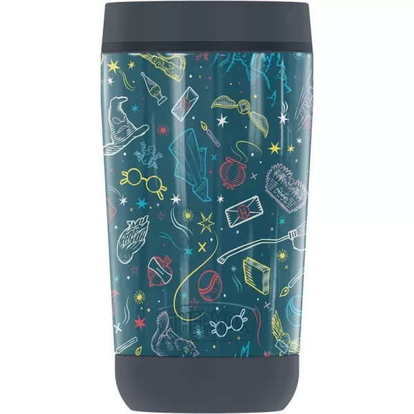 THERMOS Harry Potter Watercolor Magical Pattern GUARDIAN COLLECTION Stainless Steel Travel Tumbler Vacuum insulated amp Double Wall 12 oz12 oz Tumbler HOGWARTS MAGICAL PATTERN