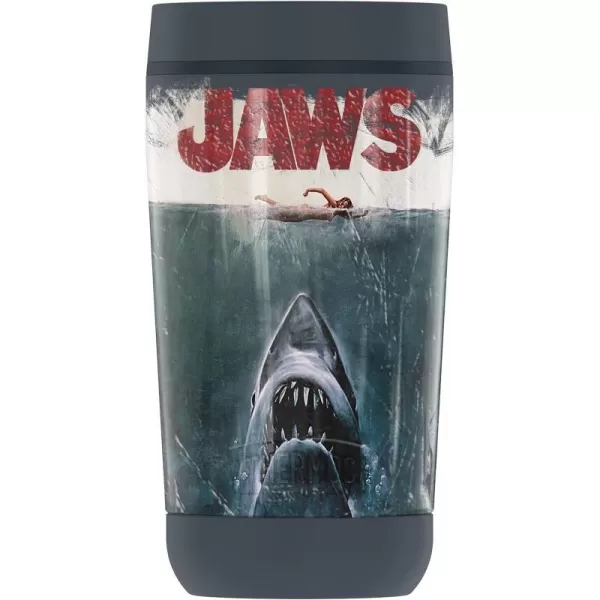 THERMOS Jaws Distressed Jaws GUARDIAN COLLECTION Stainless Steel Travel Tumbler Vacuum insulated amp Double Wall 12 ozTHERMOS Jaws Distressed Jaws GUARDIAN COLLECTION Stainless Steel Travel Tumbler Vacuum insulated amp Double Wall 12 oz