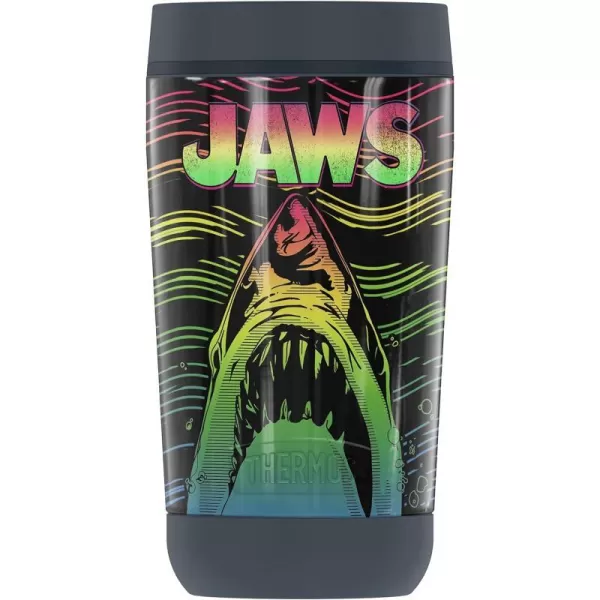 THERMOS Jaws Neon Line Art GUARDIAN COLLECTION Stainless Steel Travel Tumbler Vacuum insulated amp Double Wall 12 ozTHERMOS Jaws Neon Line Art GUARDIAN COLLECTION Stainless Steel Travel Tumbler Vacuum insulated amp Double Wall 12 oz