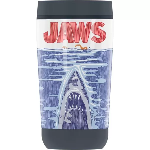 THERMOS Jaws Scribble Jaws GUARDIAN COLLECTION Stainless Steel Travel Tumbler Vacuum insulated amp Double Wall 12 ozTHERMOS Jaws Scribble Jaws GUARDIAN COLLECTION Stainless Steel Travel Tumbler Vacuum insulated amp Double Wall 12 oz