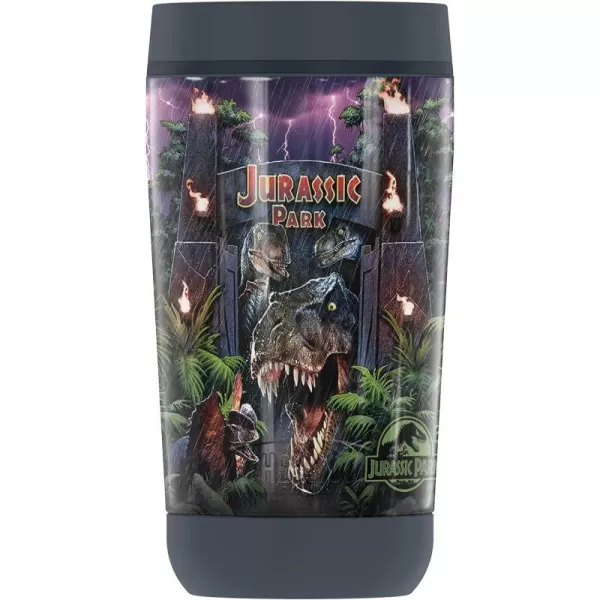 THERMOS Jurassic Park Welcome To Jurassic Park GUARDIAN COLLECTION Stainless Steel Travel Tumbler Vacuum insulated amp Double Wall 12 ozTHERMOS Jurassic Park Welcome To Jurassic Park GUARDIAN COLLECTION Stainless Steel Travel Tumbler Vacuum insulated amp Double Wall 12 oz