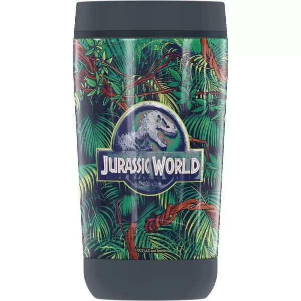 THERMOS Jurassic World Jurassic World Jungle Logo GUARDIAN COLLECTION Stainless Steel Travel Tumbler Vacuum insulated amp Double Wall 12 ozTHERMOS Jurassic World Jurassic World Jungle Logo GUARDIAN COLLECTION Stainless Steel Travel Tumbler Vacuum insulated amp Double Wall 12 oz