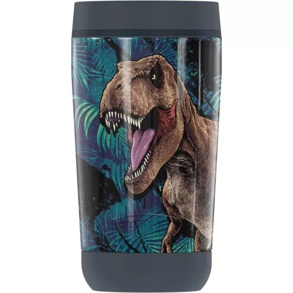 THERMOS Jurassic World Neon Jungle Carnotaurus GUARDIAN COLLECTION Stainless Steel Travel Tumbler Vacuum insulated amp Double Wall 12 oz12 oz Tumbler NEON JUNGLE TREX