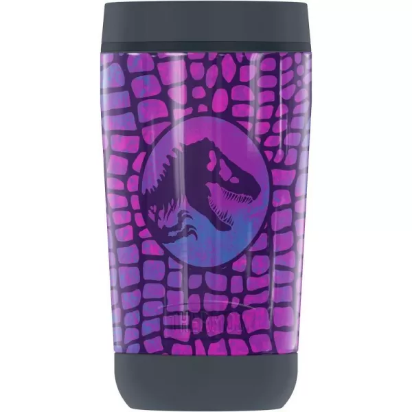 THERMOS Jurassic World Neon Purple Scales GUARDIAN COLLECTION Stainless Steel Travel Tumbler Vacuum insulated amp Double Wall 12 oz12 oz Tumbler NEON PURPLE SCALES