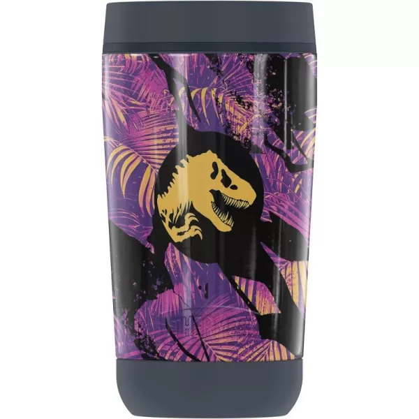 THERMOS Jurassic World Purple Jungle Coin Variation GUARDIAN COLLECTION Stainless Steel Travel Tumbler Vacuum insulated amp Double Wall 12 oz12 oz Tumbler PURPLE JUNGLE COIN VARIATION