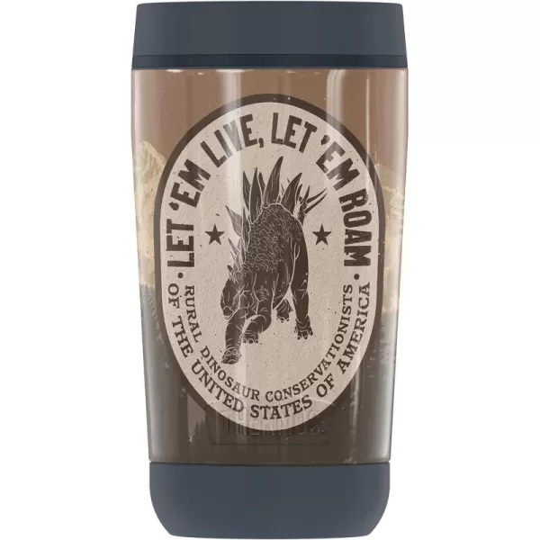 THERMOS Jurassic World TRex Mountain Encounter GUARDIAN COLLECTION Stainless Steel Travel Tumbler Vacuum insulated amp Double Wall 12 oz12 oz Tumbler LET EM ROAM