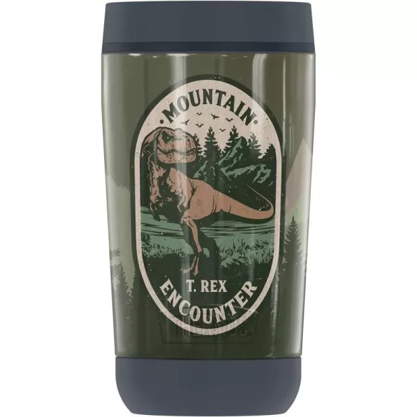 THERMOS Jurassic World TRex Mountain Encounter GUARDIAN COLLECTION Stainless Steel Travel Tumbler Vacuum insulated amp Double Wall 12 oz12 oz Tumbler TREX MOUNTAIN ENCOUNTER