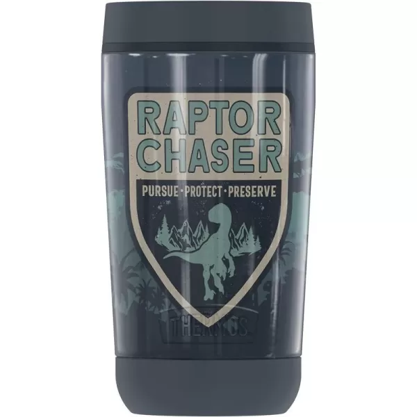 THERMOS Jurassic World TRex Mountain Encounter GUARDIAN COLLECTION Stainless Steel Travel Tumbler Vacuum insulated amp Double Wall 12 oz12 oz Tumbler RAPTOR CHASER