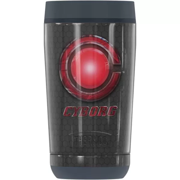 THERMOS Justice League Movie Wonder Woman Logo GUARDIAN COLLECTION Stainless Steel Travel Tumbler Vacuum insulated amp Double Wall 12oz12 oz Tumbler Cyborg C Logo