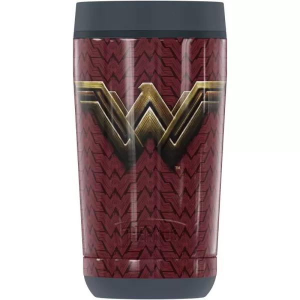 THERMOS Justice League Movie Wonder Woman Logo GUARDIAN COLLECTION Stainless Steel Travel Tumbler Vacuum insulated amp Double Wall 12oz12 oz Tumbler Wonder Woman Logo