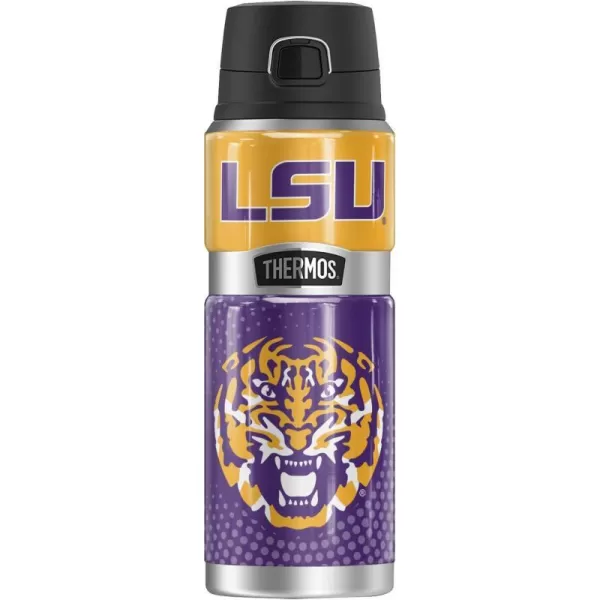 THERMOS LSU Tigers Mascot Tiger Face STAINLESS KING Stainless Steel Drink Bottle Vacuum insulated amp Double Wall 24ozTHERMOS LSU Tigers Mascot Tiger Face STAINLESS KING Stainless Steel Drink Bottle Vacuum insulated amp Double Wall 24oz