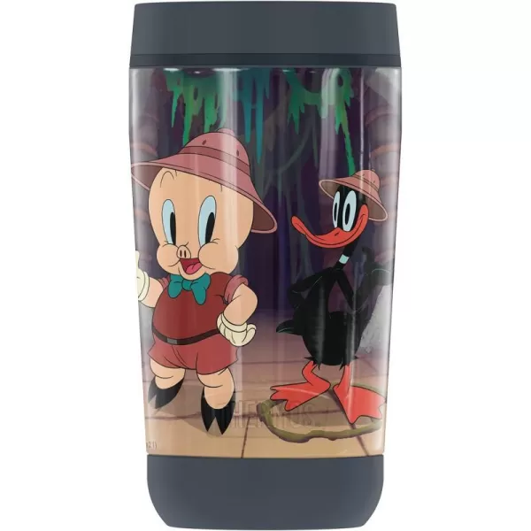 THERMOS Looney Tunes Daffy And Porky GUARDIAN COLLECTION Stainless Steel Travel Tumbler Vacuum insulated amp Double Wall 12 oz12 oz Tumbler DAFFY AND PORKY