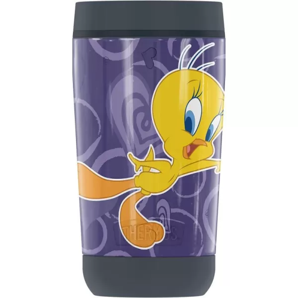 THERMOS Looney Tunes Lola Bunny Scooter GUARDIAN COLLECTION Stainless Steel Travel Tumbler Vacuum insulated amp Double Wall 12 oz12 oz Tumbler TWEETY HEART PATTERN