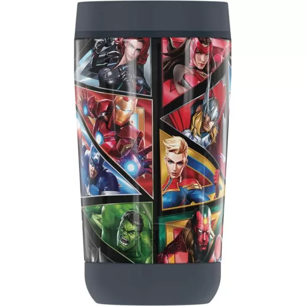 THERMOS MARVEL  Avengers Character Collage GUARDIAN COLLECTION Stainless Steel Travel Tumbler Vacuum insulated amp Double Wall 12oz12 oz Tumbler Collage