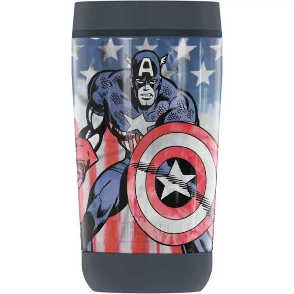 THERMOS MARVEL  SpiderMan Tie Dye GUARDIAN COLLECTION Stainless Steel Travel Tumbler Vacuum insulated amp Double Wall 12oz12 oz Tumbler TYE DIE CAPTAIN