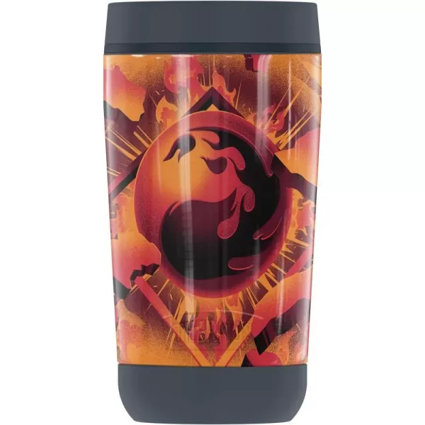 THERMOS Magic The Gathering Red Mana Stylized GUARDIAN COLLECTION Stainless Steel Travel Tumbler Vacuum insulated amp Double Wall 12 oz12 oz Tumbler RED MANA STYLIZED