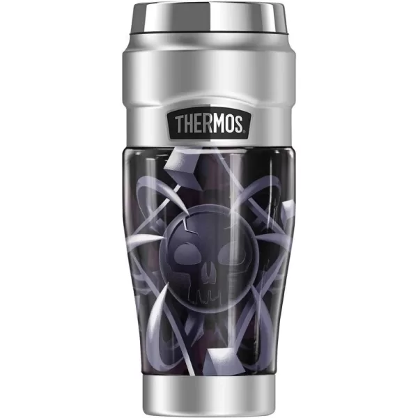 THERMOS Magic The Gathering Red Mana Stylized STAINLESS KING Stainless Steel Travel Tumbler Vacuum insulated amp Double Wall 16oz16 oz Tumbler BLACK MANA STYLIZED