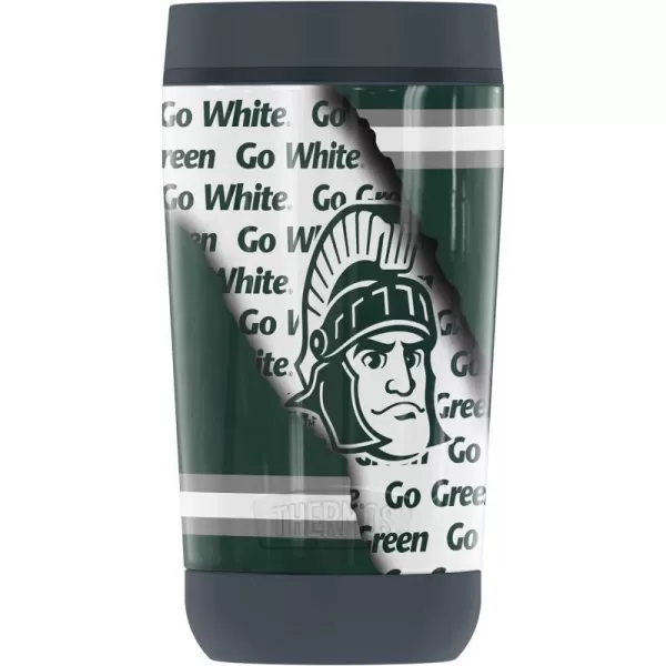 THERMOS Michigan State University Collection GUARDIAN COLLECTION Stainless Steel Travel Tumbler Vacuum insulated amp Double Wall 12 ozLET HER RIP