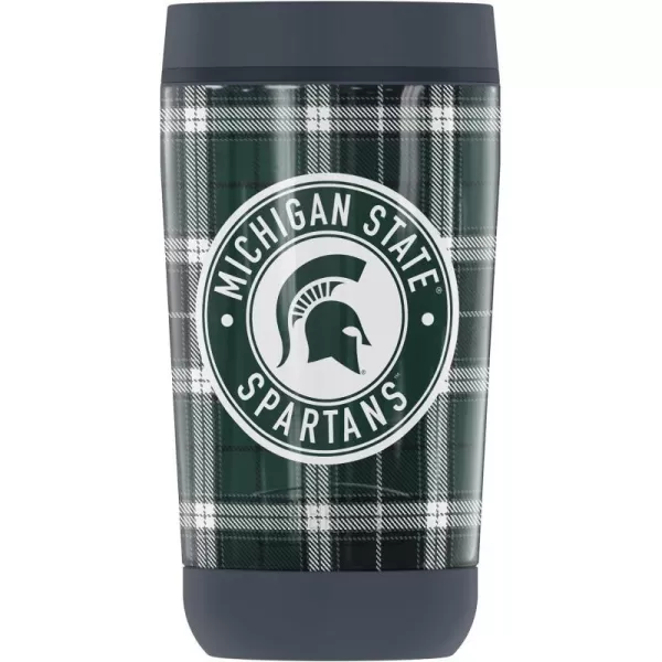 THERMOS Michigan State University Collection GUARDIAN COLLECTION Stainless Steel Travel Tumbler Vacuum insulated amp Double Wall 12 ozPLAID