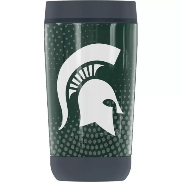 THERMOS Michigan State University Collection GUARDIAN COLLECTION Stainless Steel Travel Tumbler Vacuum insulated amp Double Wall 12 ozRADIAL DOTS