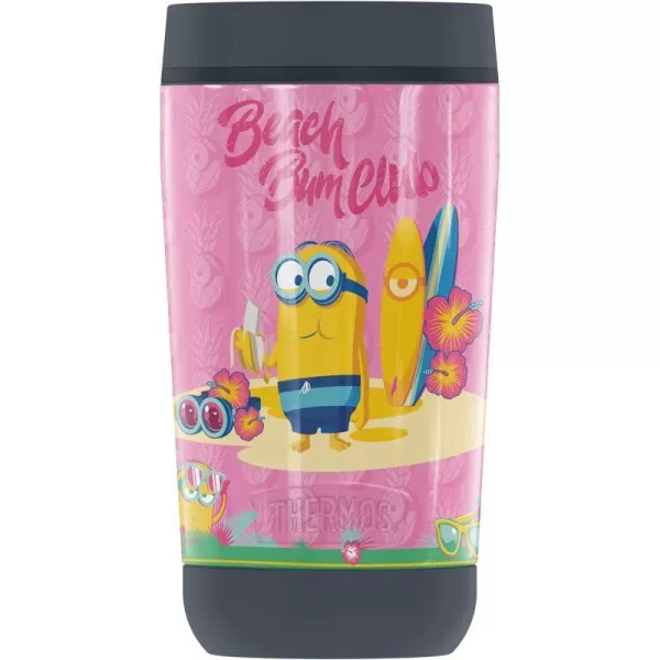 THERMOS Minions Beach Bum Carl GUARDIAN COLLECTION Stainless Steel Travel Tumbler Vacuum insulated amp Double Wall 12 oz12 oz Tumbler BEACH BUM DAVE