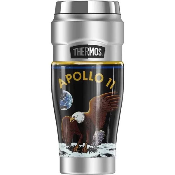 THERMOS Nasa Apollo The Eagle Has Landed STAINLESS KING Stainless Steel Travel Tumbler Vacuum insulated amp Double Wall 16ozTHERMOS Nasa Apollo The Eagle Has Landed STAINLESS KING Stainless Steel Travel Tumbler Vacuum insulated amp Double Wall 16oz