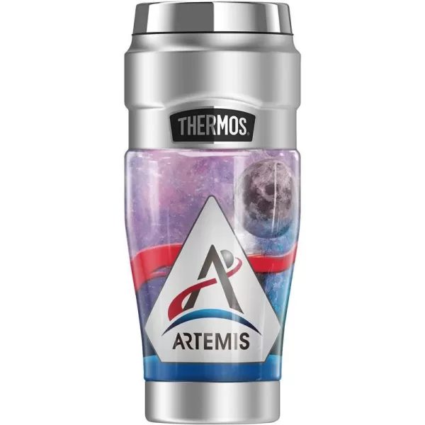 THERMOS Nasa Artemis To The Moon STAINLESS KING Stainless Steel Travel Tumbler Vacuum insulated amp Double Wall 16ozTHERMOS Nasa Artemis To The Moon STAINLESS KING Stainless Steel Travel Tumbler Vacuum insulated amp Double Wall 16oz