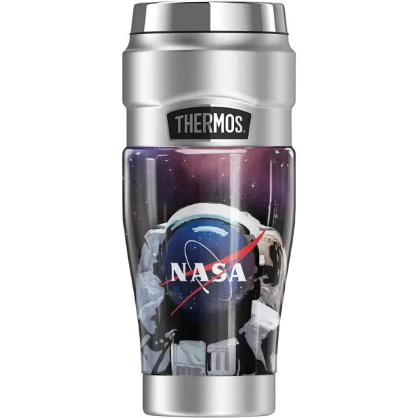 THERMOS Nasa Nasa Logo Astronaut STAINLESS KING Stainless Steel Travel Tumbler Vacuum insulated amp Double Wall 16ozTHERMOS Nasa Nasa Logo Astronaut STAINLESS KING Stainless Steel Travel Tumbler Vacuum insulated amp Double Wall 16oz