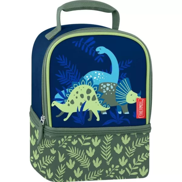 THERMOS NonLicensed Dual Compartment Lunch Box Space UnicornOne Size Dinosaur Kingdom