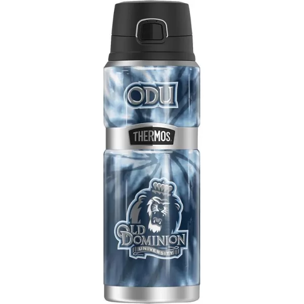 THERMOS Old Dominion University OFFICIAL Camo STAINLESS KING Stainless Steel Drink Bottle Vacuum insulated amp Double Wall 24oz24 oz Bottle TIEDYE