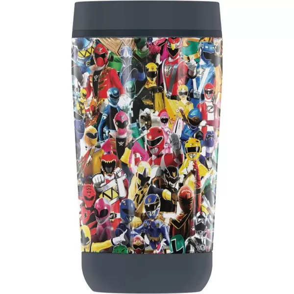 THERMOS Power Rangers Power Rangers Comic Collage GUARDIAN COLLECTION Stainless Steel Travel Tumbler Vacuum insulated amp Double Wall 12 oz12 oz Tumbler CROWD OF RANGERS