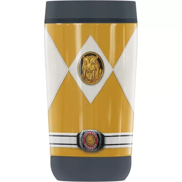 THERMOS Power Rangers Red Ranger Emblem GUARDIAN COLLECTION Stainless Steel Travel Tumbler Vacuum insulated amp Double Wall 12 oz12 oz Tumbler YELLOW RANGER EMBLEM