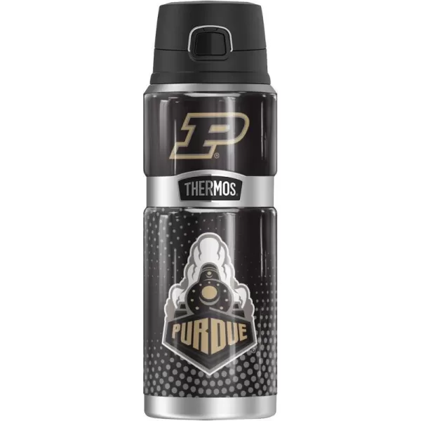 THERMOS Purdue University Camo STAINLESS KING Stainless Steel Drink Bottle Vacuum insulated amp Double Wall 24oz24 oz Bottle RADIAL DOTS