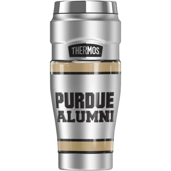 THERMOS Purdue University TieDye STAINLESS KING Stainless Steel Travel Tumbler Vacuum insulated amp Double Wall 16oz16 oz Tumbler ALUMNI