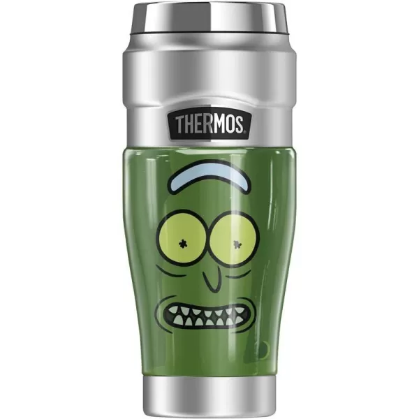 THERMOS Rick and Morty Im Pickle Rick GUARDIAN COLLECTION Stainless Steel Travel Tumbler Vacuum insulated amp Double Wall 12 oz16 oz Tumbler IM PICKLE RICK