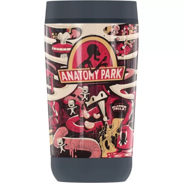 THERMOS Rick and Morty Portal Mayhem GUARDIAN COLLECTION Stainless Steel Travel Tumbler Vacuum insulated amp Double Wall 12 oz12 oz Tumbler ANATOMY PARK