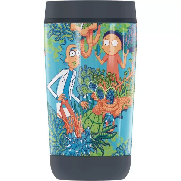 THERMOS Rick and Morty Portal Mayhem GUARDIAN COLLECTION Stainless Steel Travel Tumbler Vacuum insulated amp Double Wall 12 oz12 oz Tumbler BOTANICAL SPACE