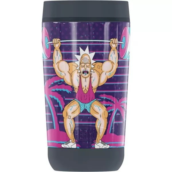 THERMOS Rick and Morty Portal Mayhem GUARDIAN COLLECTION Stainless Steel Travel Tumbler Vacuum insulated amp Double Wall 12 oz12 oz Tumbler RICKS GYM