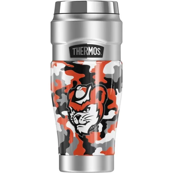 THERMOS SAM HOUSTON STATE UNIVERSITY OFFICIAL Camo STAINLESS KING Stainless Steel Travel Tumbler Vacuum insulated amp Double Wall 16oz16 oz Tumbler Camo