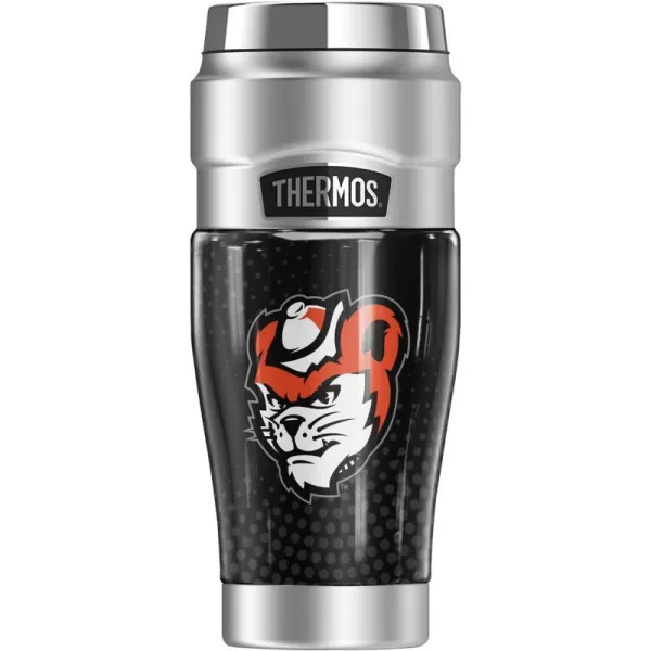 THERMOS SAM HOUSTON STATE UNIVERSITY OFFICIAL Camo STAINLESS KING Stainless Steel Travel Tumbler Vacuum insulated amp Double Wall 16oz16 oz Tumbler RADIAL DOTS