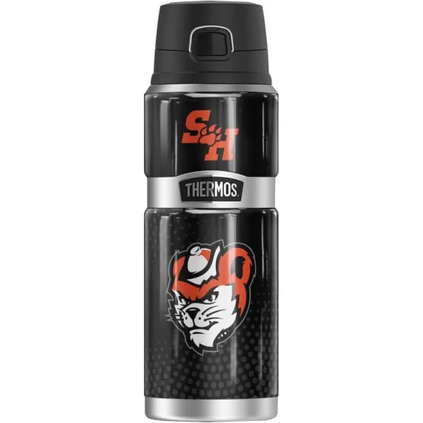 THERMOS SAM HOUSTON STATE UNIVERSITY OFFICIAL Radial Dots STAINLESS KING Stainless Steel Drink Bottle Vacuum insulated amp Double Wall 24oz24 oz Bottle RADIAL DOTS