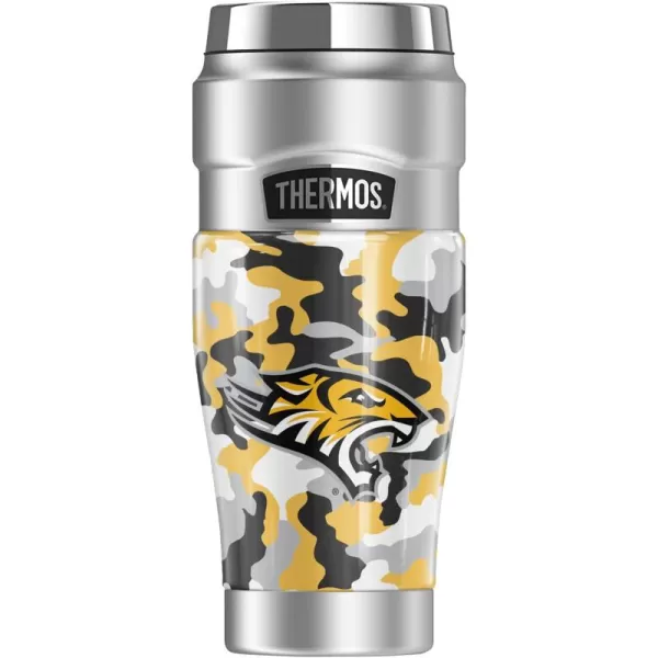 THERMOS SYRACUSE UNIVERSITY OFFICIAL Camo STAINLESS KING Stainless Steel Travel Tumbler Vacuum insulated ampamp Double Wall 16ozTOWSON UNIVERSITY