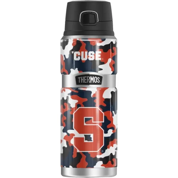 THERMOS SYRACUSE UNIVERSITY OFFICIAL TieDye STAINLESS KING Stainless Steel Drink Bottle Vacuum insulated amp Double Wall 24oz24 oz Bottle Camo