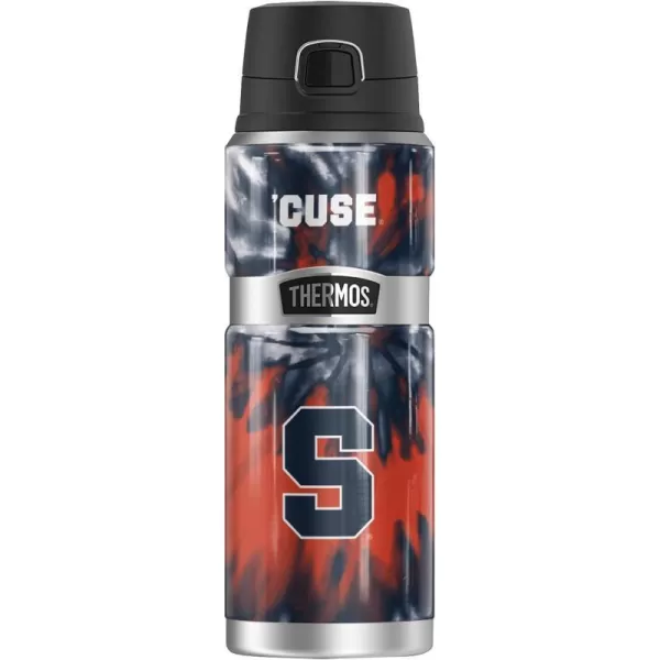 THERMOS SYRACUSE UNIVERSITY OFFICIAL TieDye STAINLESS KING Stainless Steel Drink Bottle Vacuum insulated amp Double Wall 24oz24 oz Bottle TIEDYE