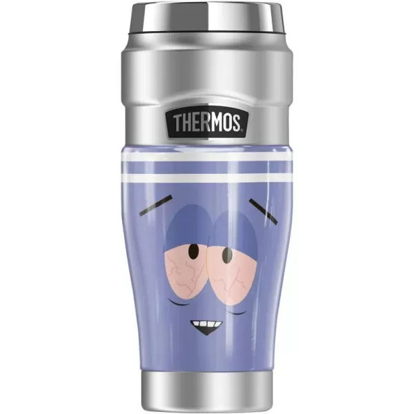 THERMOS South Park Cartman Stan Kyle Kenny Town Pose STAINLESS KING Stainless Steel Travel Tumbler Vacuum insulated amp Double Wall 16oz16 oz Tumbler TOWELIE